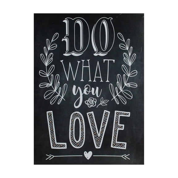 Northlight Battery Operated Do What You Love Wall Sign