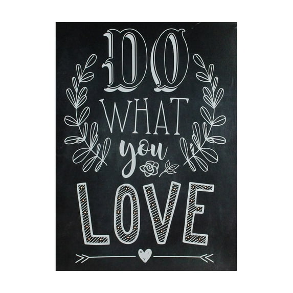 Northlight Battery Operated Do What You Love Wall Sign