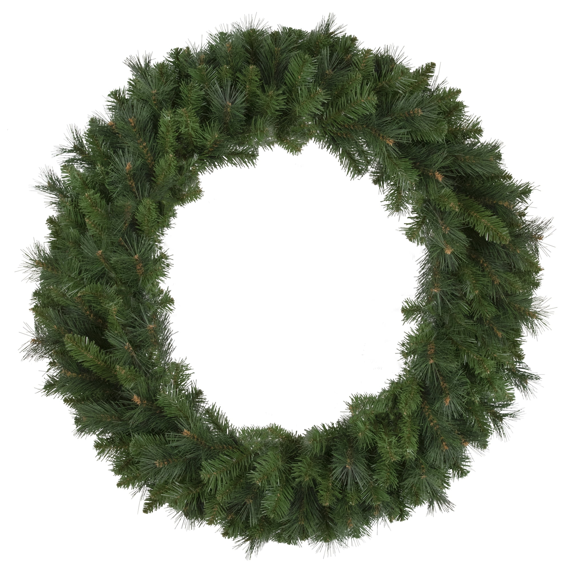 36" Green Pine Needle Artificial Christmas Wreath