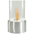 thumbnail image 1 of Northlight Bio Ethanol Round Portable Fireplace with Base - 10.5" - Silver, 1 of 7
