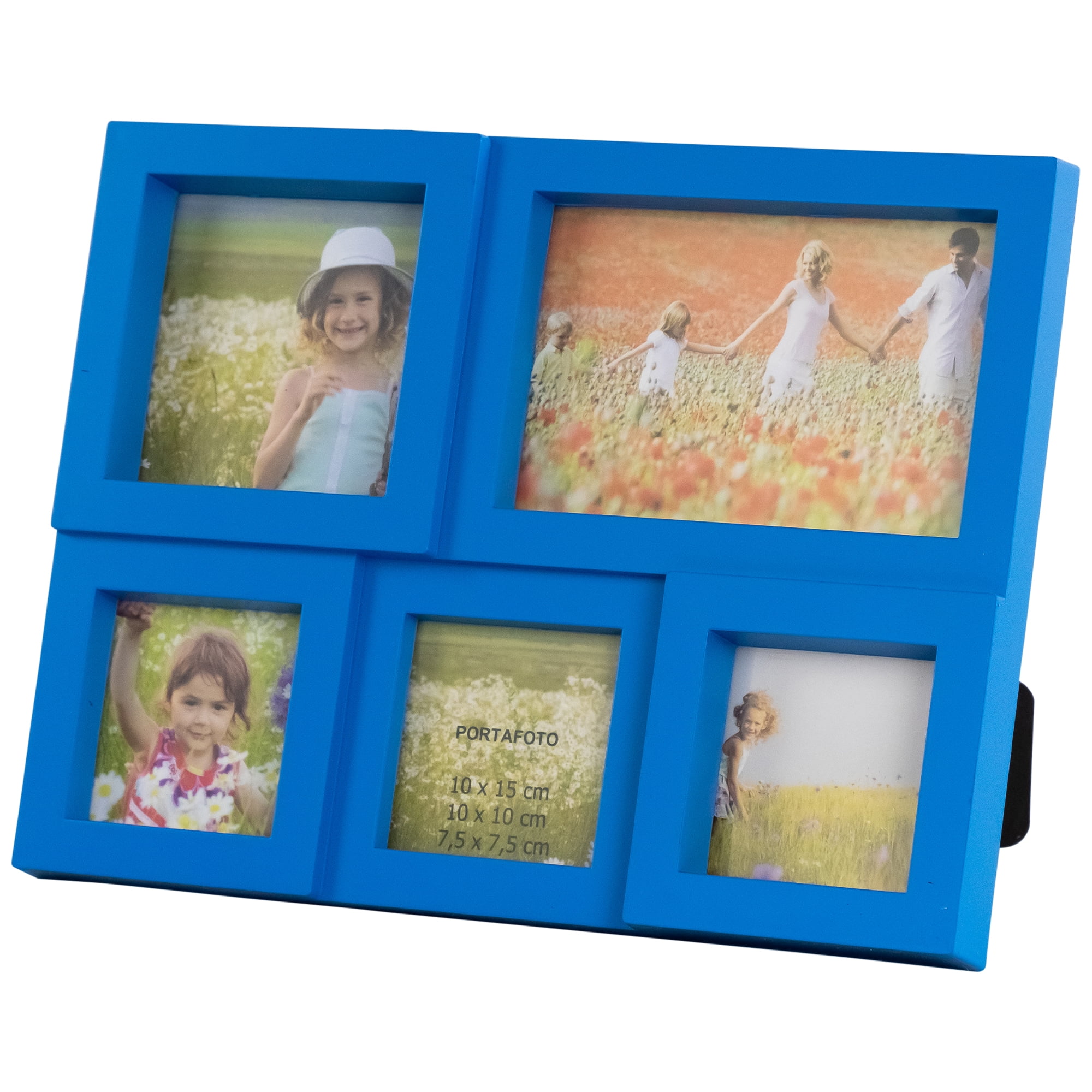 Northlight Blue MultiSized Puzzled Photo Picture Frame Collage Wall Decoration