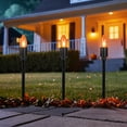 thumbnail image 1 of Northlight Lighted C9 Halloween Outdoor Pathway Markers - 14" - Orange - Set of 10, 1 of 8
