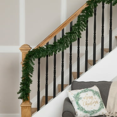 Northlight Canadian Pine 2-Tone Artificial Christmas Garland - 9' x 8" - Unlit