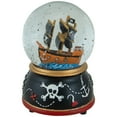 thumbnail image 1 of Northlight Children's Musical Pirate Ship at Sea Multi-color Resin Snow Globe, 1 of 7