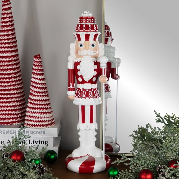 Northlight Christmas Candy Nutcracker King - 21.75" - Red