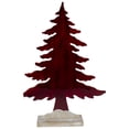 thumbnail image 1 of Northlight Stained Forest Tree on Washed Wood Base Christmas Decoration - 14", 1 of 2