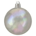 thumbnail image 1 of Northlight Clear Iridescent Shatterproof Shiny Finish Christmas Ball Ornament 2.5" (60mm), 1 of 3