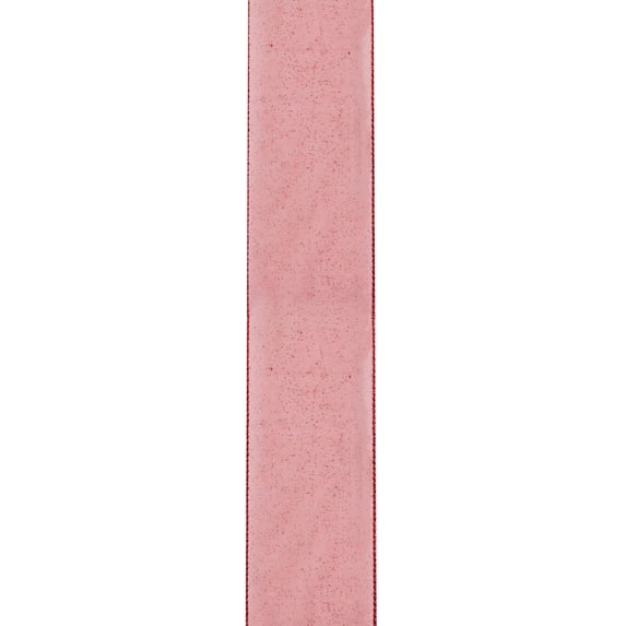 Northlight Club Pack of 12 Raspberry Red Wired Christmas Craft Ribbon 2.5" x 120 Yards