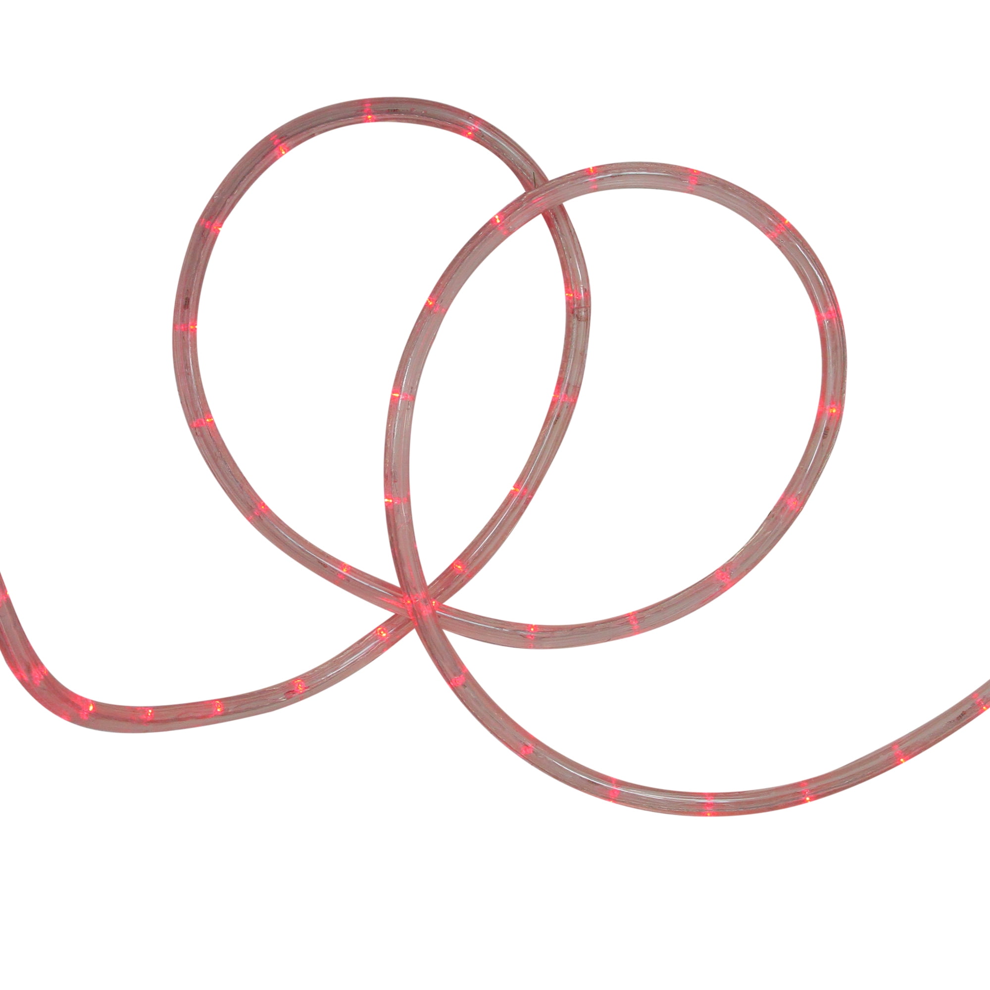 150' Commericial Grade Red LED Indoor/Outdoor Christmas Rope Lights on a Spool