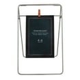 thumbnail image 1 of Northlight Open Metal Picture Frame with Clothespin Clip - for 4" x 6" Photo - 9.75" - Silver, 1 of 5
