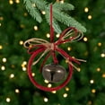 thumbnail image 1 of Northlight Dangling Jingle Bell with Bow Christmas Ornament - 2.5", 1 of 5