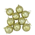 thumbnail image 1 of Northlight Disco Mirrored Christmas Ball Ornaments - 2" (50mm) - Gold - 6ct, 1 of 1