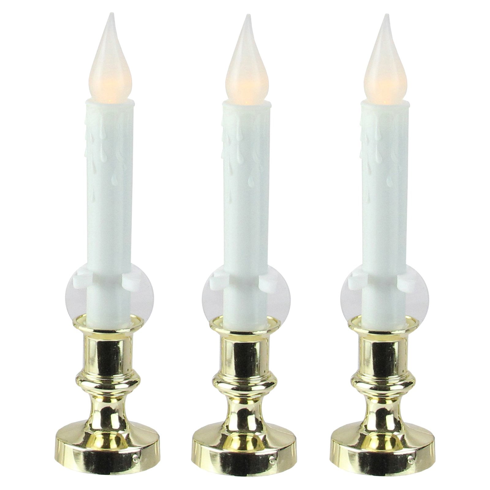 Northlight Flickering LED Battery Operated Christmas Window Candle