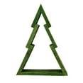 thumbnail image 1 of Northlight Geometric Wooden Christmas Tree Display - 9.5" - Green, 1 of 5