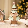 thumbnail image 1 of Northlight Gingerbread Cupcake Christmas Tree Decoration - 9.5", 1 of 9