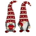 thumbnail image 1 of Northlight Girl and Boy "Love" Heart Valentine's Day Gnomes - 15" - Set of 2, 1 of 5