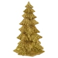 thumbnail image 1 of Northlight Glittered Christmas Tree Decoration - 6" - Gold Finish, 1 of 4