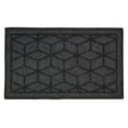 thumbnail image 1 of Northlight Gray Diamond Patterned Rectangular Coir Doormat 18" x 30", 1 of 5