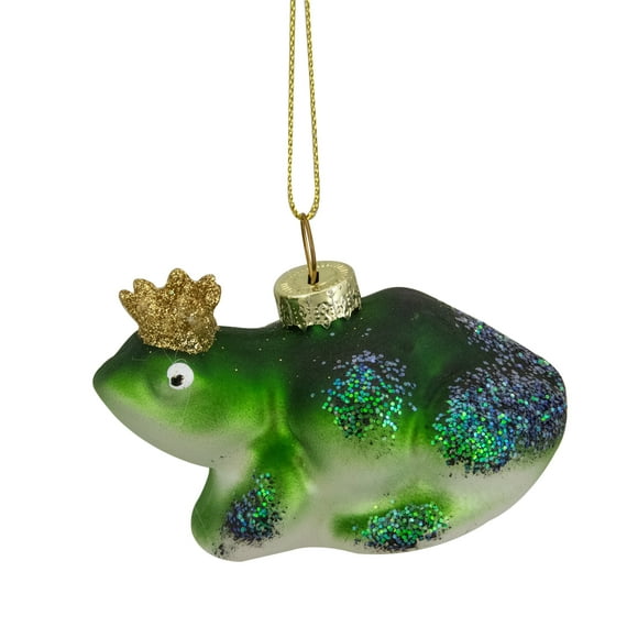 Northlight Green Glass Christmas Decorative Accent Ornament, 2"