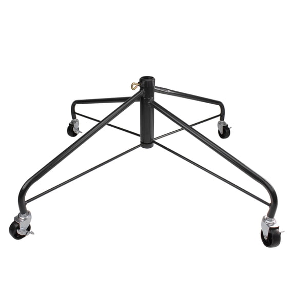 Northlight Black Rolling Artificial Christmas Tree Stand , 9'-12' Trees
