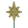 thumbnail image 1 of Northlight Green Plastic Christmas Tree Topper, 21", 1 of 5
