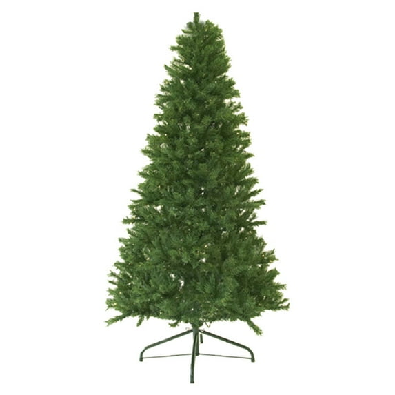 Northlight Green Unlit Full Artificial Canadian Pine Christmas Tree, 6'