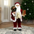 thumbnail image 1 of Northlight Holly Berry Santa Claus with Presents Christmas Figure - 36", 1 of 7