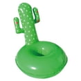 thumbnail image 1 of Northlight Inflatable Cactus Swimming Pool Floating Drink Holder - 18", 1 of 5
