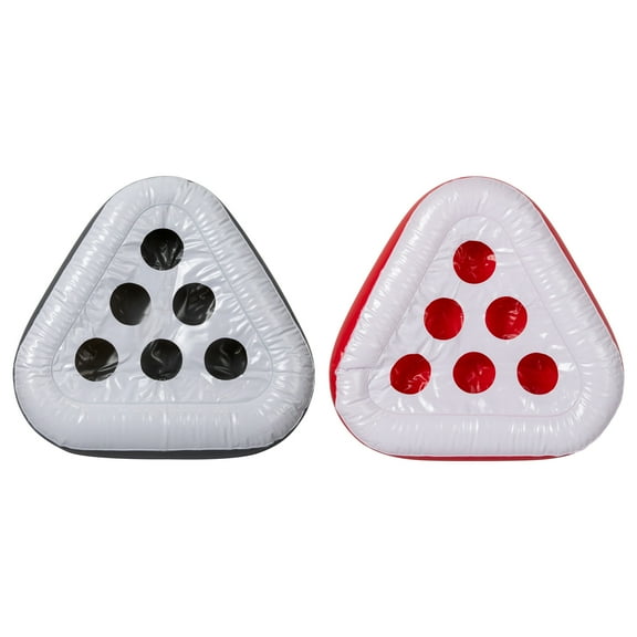 Northlight Inflatable Floating Swimming Pool Pong Game Set - 17.75"