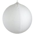 thumbnail image 1 of Northlight Inflatable Tinsel Commercial Outdoor Christmas Ball Ornament Decoration - 23.5" - White, 1 of 3