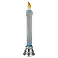 thumbnail image 1 of Northlight LED Glittered Flameless Christmas Candle - 9.25", 1 of 3