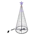 thumbnail image 1 of 4' Multi-Color Led Light Show Cone Christmas Tree Lighted Yard Art Decoration, 1 of 3