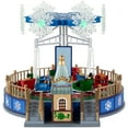 thumbnail image 1 of Northlight LED Lighted Animated and Musical Carnival Ride Christmas Village Display - 12", 1 of 7