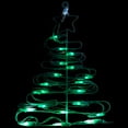 thumbnail image 1 of Northlight LED Lighted Christmas Tree Window Silhouette Decoration - 12.5" - Green Lights, 1 of 7
