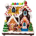 thumbnail image 1 of Northlight LED Lighted Gingerbread Christmas Candy House Village Display - 7", 1 of 6
