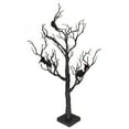 thumbnail image 1 of Northlight LED Lighted Glittered Halloween Tree with Bats - 26.5" - Orange Lights, 1 of 4