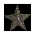 thumbnail image 1 of Northlight LED Lighted Hanging Star Outdoor Christmas Decoration - 18" - Silver - Warm White, 1 of 5