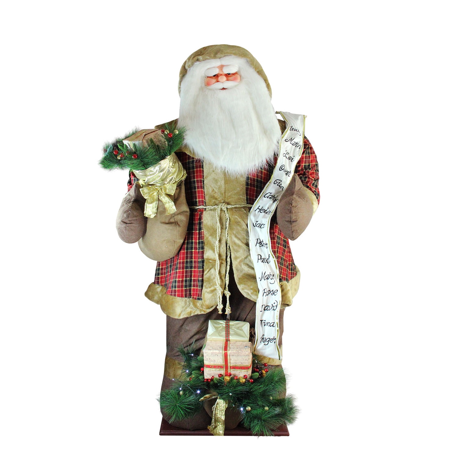 Northlight LED Lighted Inflatable Musical Santa Claus Commercial