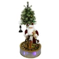 thumbnail image 1 of Northlight LED Lighted Musical Santa Claus with Rotating Train Christmas Decoration - 48", 1 of 4