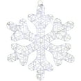 thumbnail image 1 of Northlight LED Lighted Twinkle Snowflake Outdoor Christmas Decoration - 23.5" - Cool White, 1 of 9