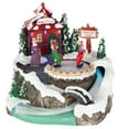 thumbnail image 1 of Northlight LED Lighted and Animated Christmas Scene Village Display Decoration - 7.75", 1 of 6