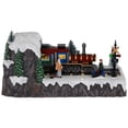 thumbnail image 1 of Northlight LED Lighted and Musical Christmas Village Train Decoration - 12.25", 1 of 7