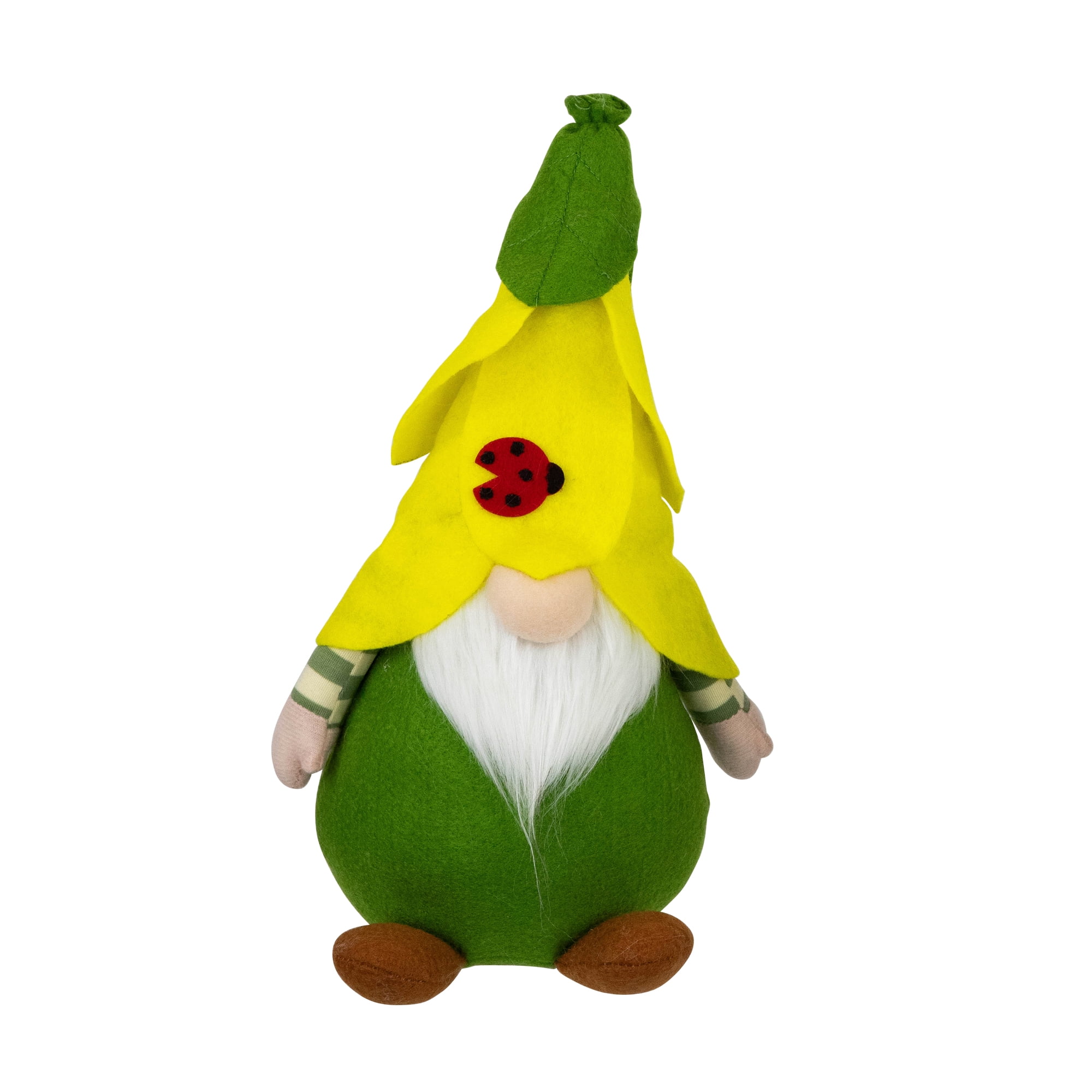 Northlight Ladybug Gnome Spring Figure - 11" - Yellow