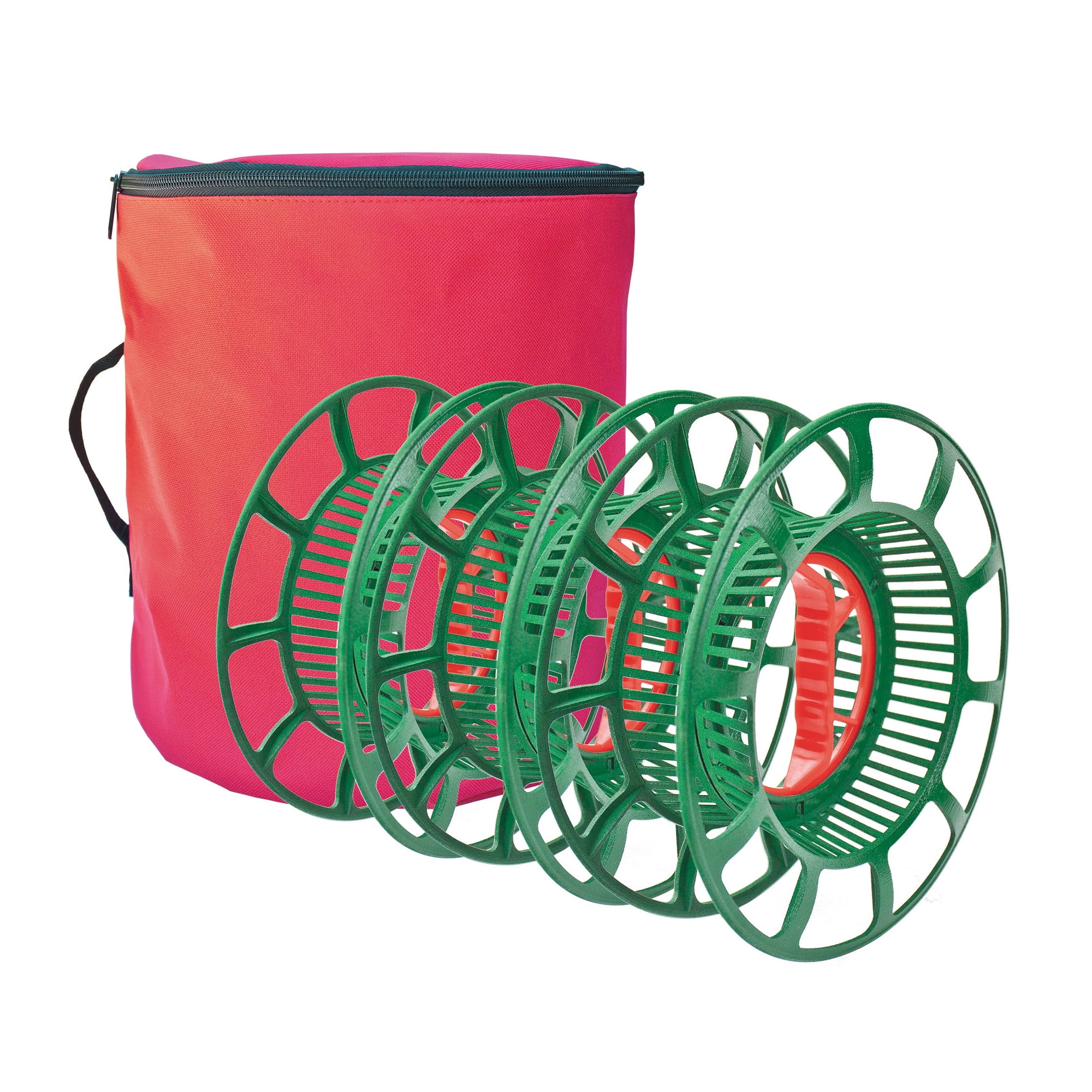 Northlight Large 3 Reel Red Christmas Light Storage Bag