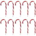 thumbnail image 1 of Northlight Lighted Candy Cane Outdoor Christmas Pathway Markers - 12" - Set of 10, 1 of 9