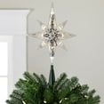 thumbnail image 1 of Northlight Lighted Faceted Star of Bethlehem Christmas Tree Topper- 13.5" - Clear Lights, 1 of 6