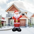 thumbnail image 1 of Northlight Lighted Inflatable Santa Claus Outdoor Commercial Christmas Decoration - 20', 1 of 5