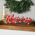 thumbnail image 1 of Northlight Lighted "Merry" Christmas Decoration - 20.5", 1 of 8