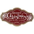 thumbnail image 1 of Northlight Lighted "Merry Christmas to All and to All a Good Night" Wall Sign - 18" x 10", 1 of 5