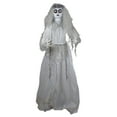 thumbnail image 1 of Northlight Lighted and Animated Ghost Bride Halloween Decoration - 6' - Multicolor Lights, 1 of 6